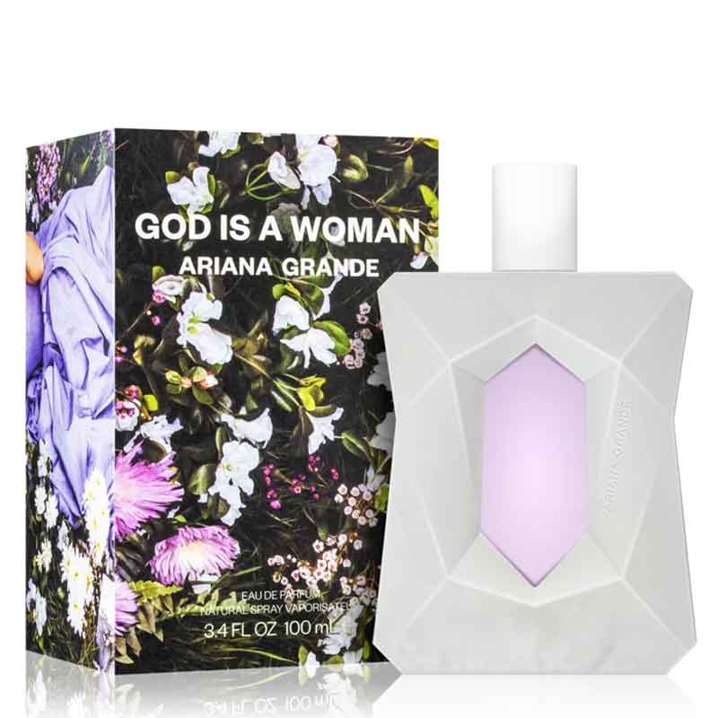 Ariana Grande God Is A Woman Eau De Parfum for Women - Floral Fruity Perfume Spray, Long-Lasting Fragrance Gift Set | Perfect for Date Night, Parties & Special Occasions