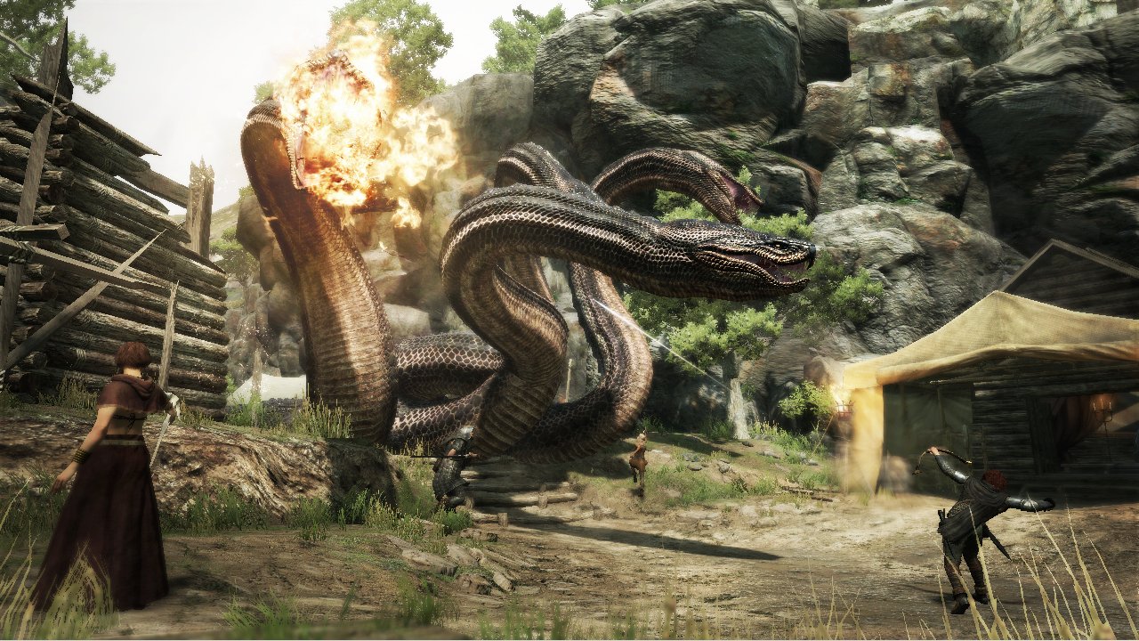Dragon's Dogma Action RPG Game for PlayStation 3 - Epic Fantasy Adventure with Open World Exploration - Perfect for Fans of Dark Souls and Monster Hunter