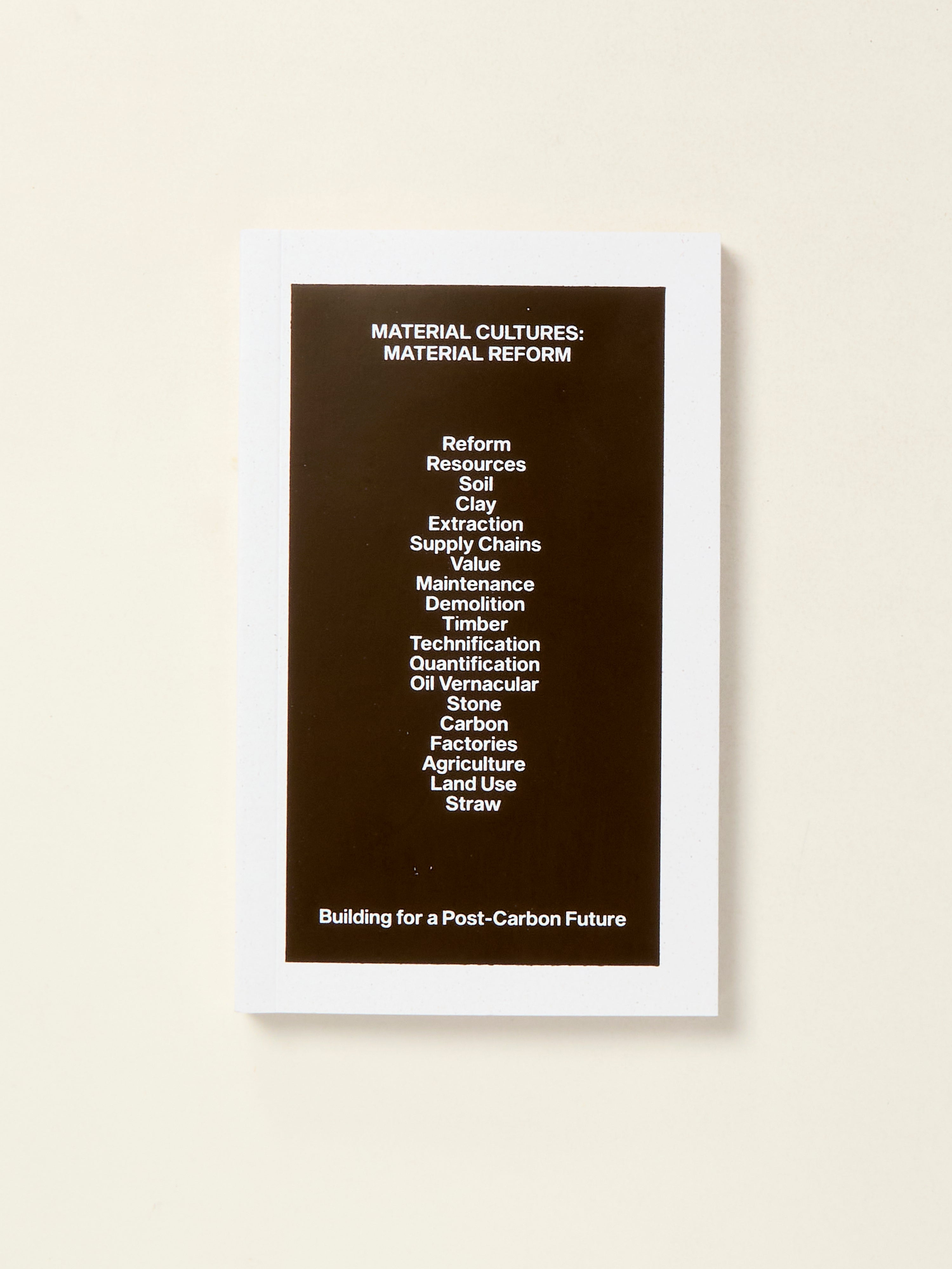 Material Cultures: Sustainable Building Materials for a Post-Carbon Future | Eco-Friendly Construction & Green Architecture Solutions