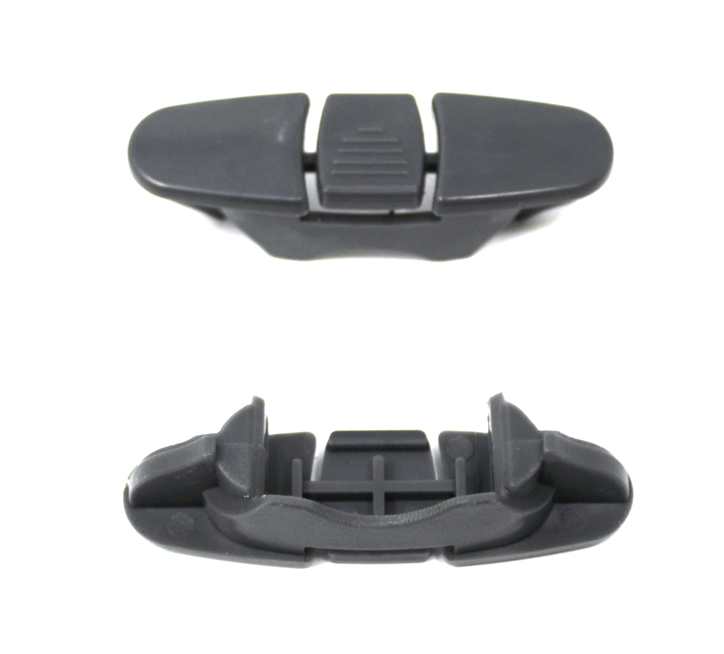 Whirlpool Kenmore Dishwasher Upper Rack Slide Rail Stop Clip W10508950 - Replacement Part for Dishrack Track - Compatible with Whirlpool, Kenmore Models - Perfect for Kitchen Appliance Repair and Dishwasher Maintenance