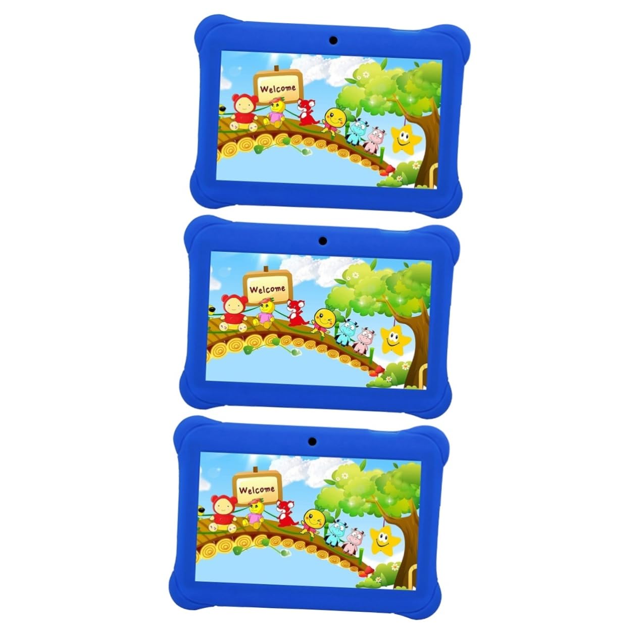 Jojofuny 3-Piece Kids Tablet Stand with WiFi - Adjustable Holder for iPad, Fire Tablet, and Samsung Galaxy - Perfect for Learning, Drawing, and Watching Videos at Home or School