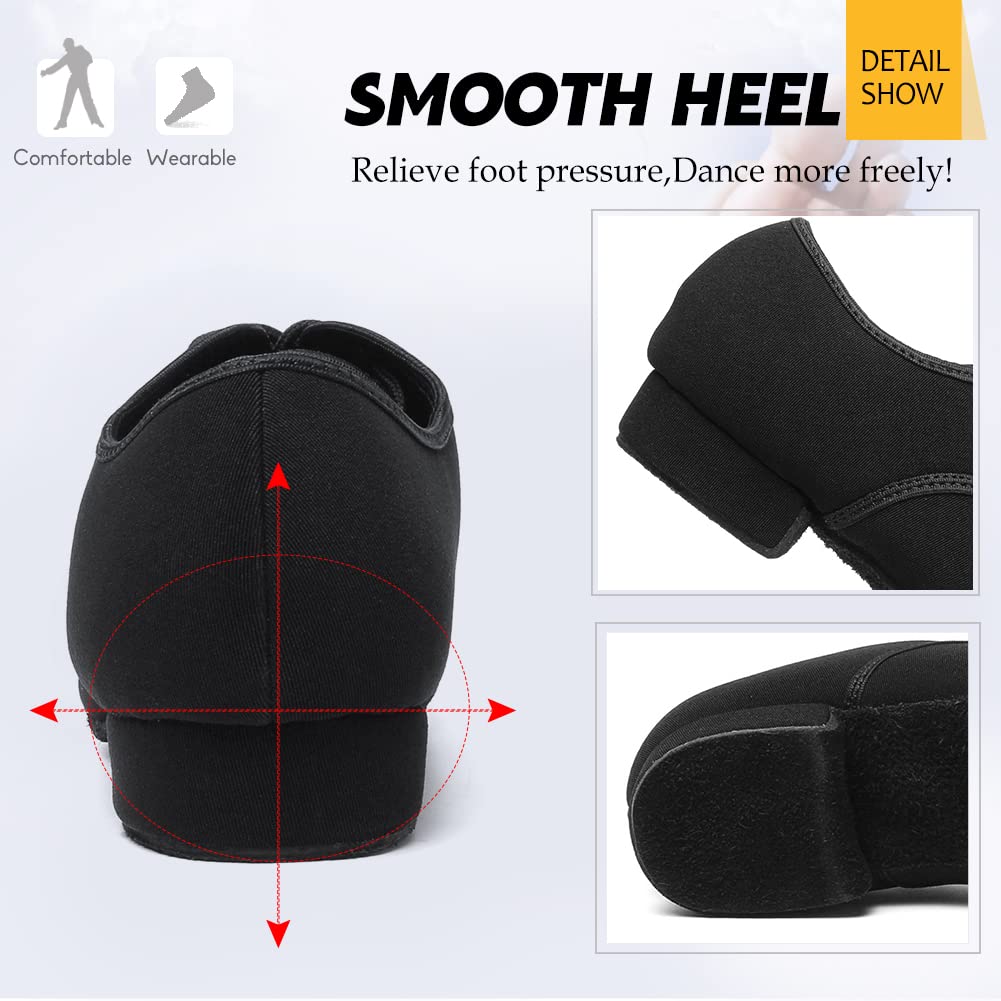 Professional Men's Latin Dance Shoes for Ballroom, Tango & Waltz - Modern Standard Performance Dancing Shoes for Men | Perfect for Competitions, Performances & Social Dancing