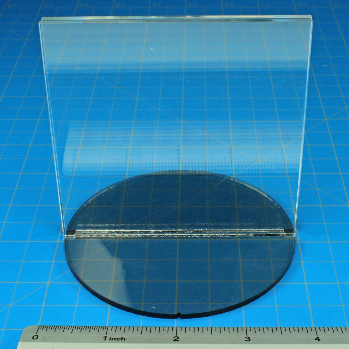 LITKO 4x4-Inch Round Paper Figure Holder - Game Card Stand & Miniature Counter Bases for Tabletop RPGs, Board Games, and Collectible Displays