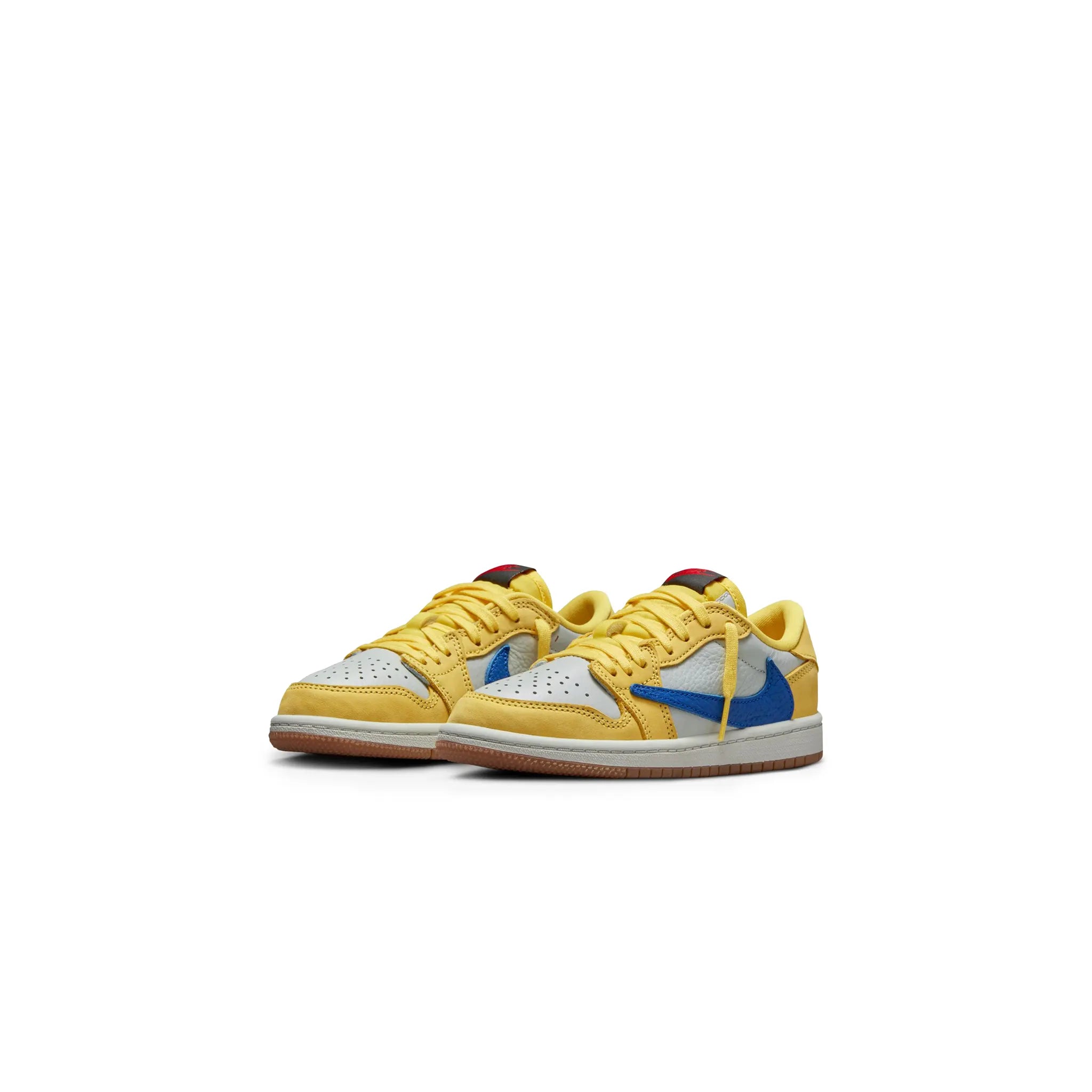 Travis Scott x Air Jordan 1 Retro Low OG Canary (PS) - Limited Edition Sneakers for Men & Women | Streetwear Fashion & Basketball Shoes for Casual Wear & Collectors