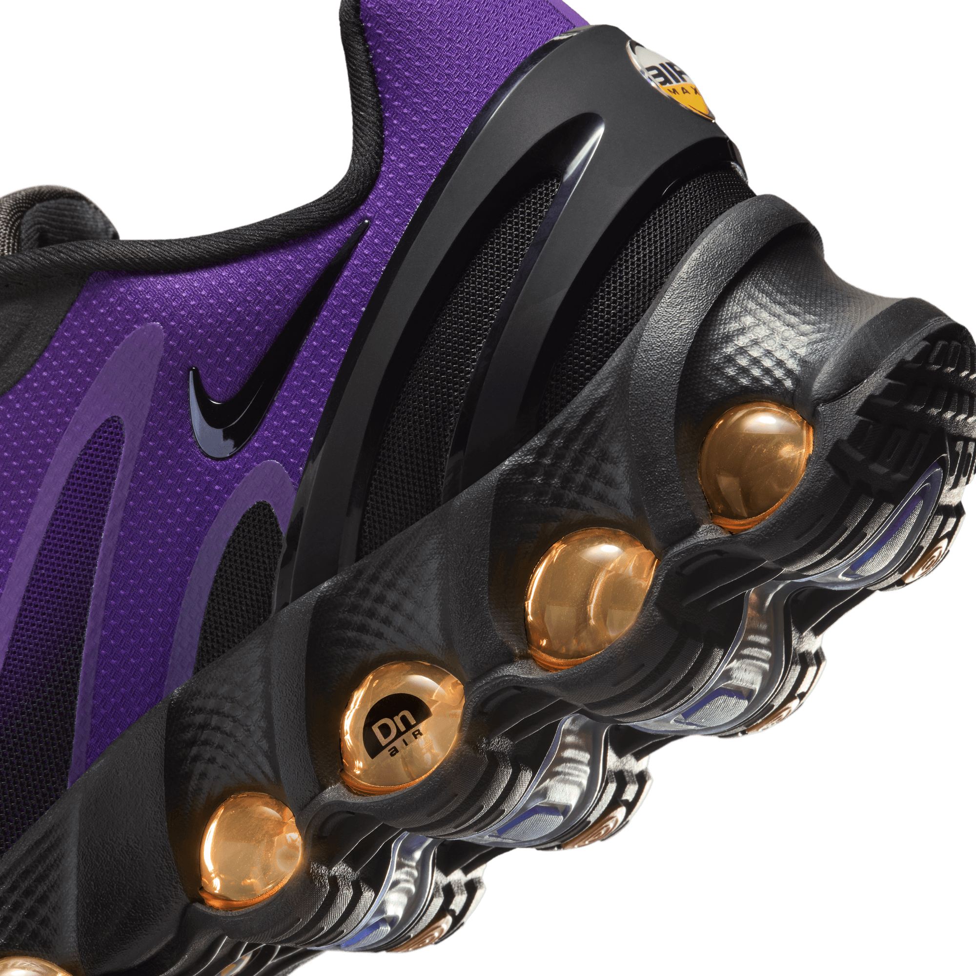 Nike Air Max DN8 Running Shoes for Men - Fierce Purple/Black | Lightweight Cushioned Sneakers for Jogging, Gym & Casual Wear