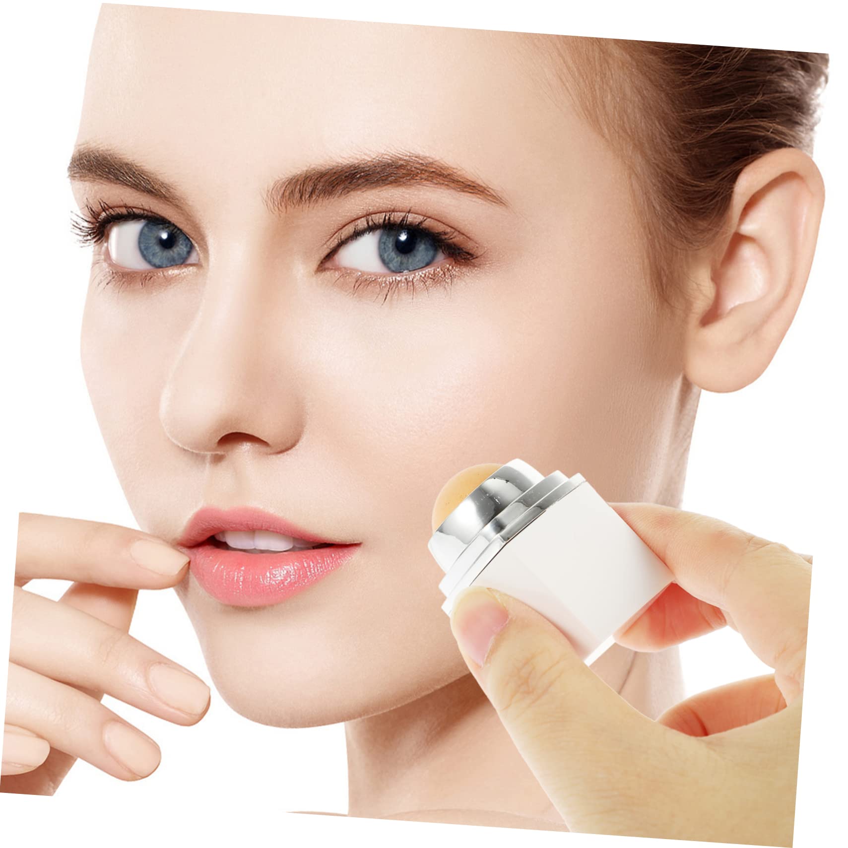 Volcanic Face Roller for Oil Absorbing - Portable Facial Massage Tool for Oily Skin - Perfect for Travel, Gym & On-the-Go Skincare Routine