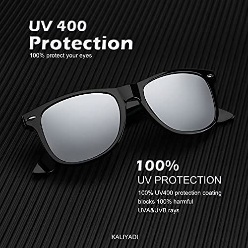 Polarized Sunglasses for Men & Women - UV Protection Unisex Driving Shades for Outdoor Sports & Beach