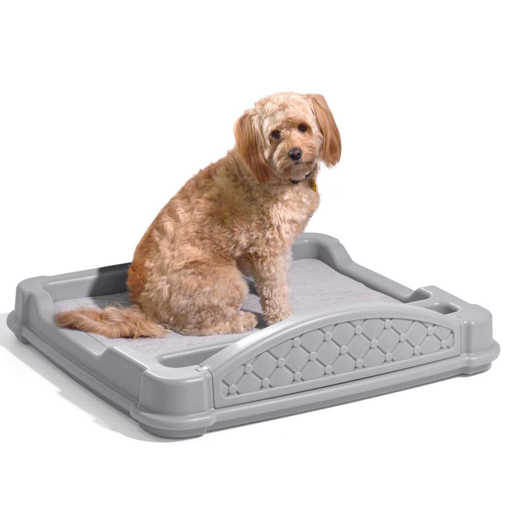 Step2 Close 'N' Cozy Hideaway Dog Bed - Gray Pet Trundle Bed for Small to Medium Dogs | Indoor Cozy Sleeping Spot for Puppies & Adult Dogs | Perfect for Living Room, Bedroom or Pet Play Area
