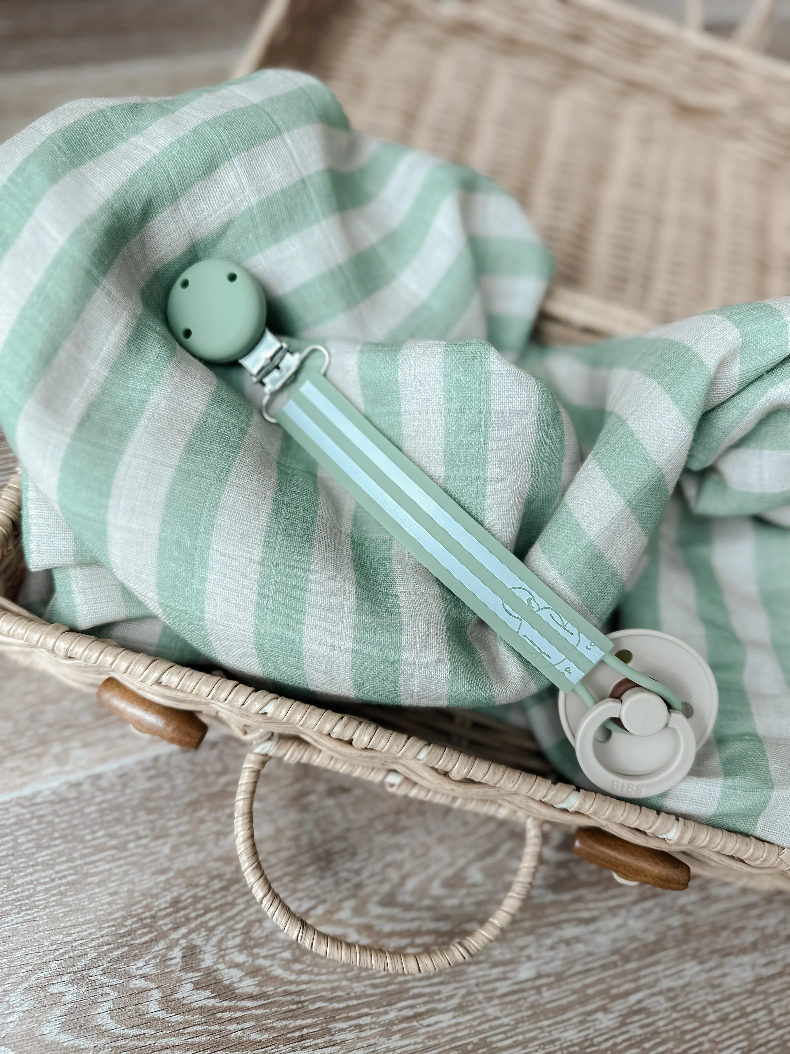 Pop Ya Tot Carnival Dummy Clip - Colorful Pacifier Holder for Babies & Toddlers - Perfect for Festivals, Travel and Everyday Use