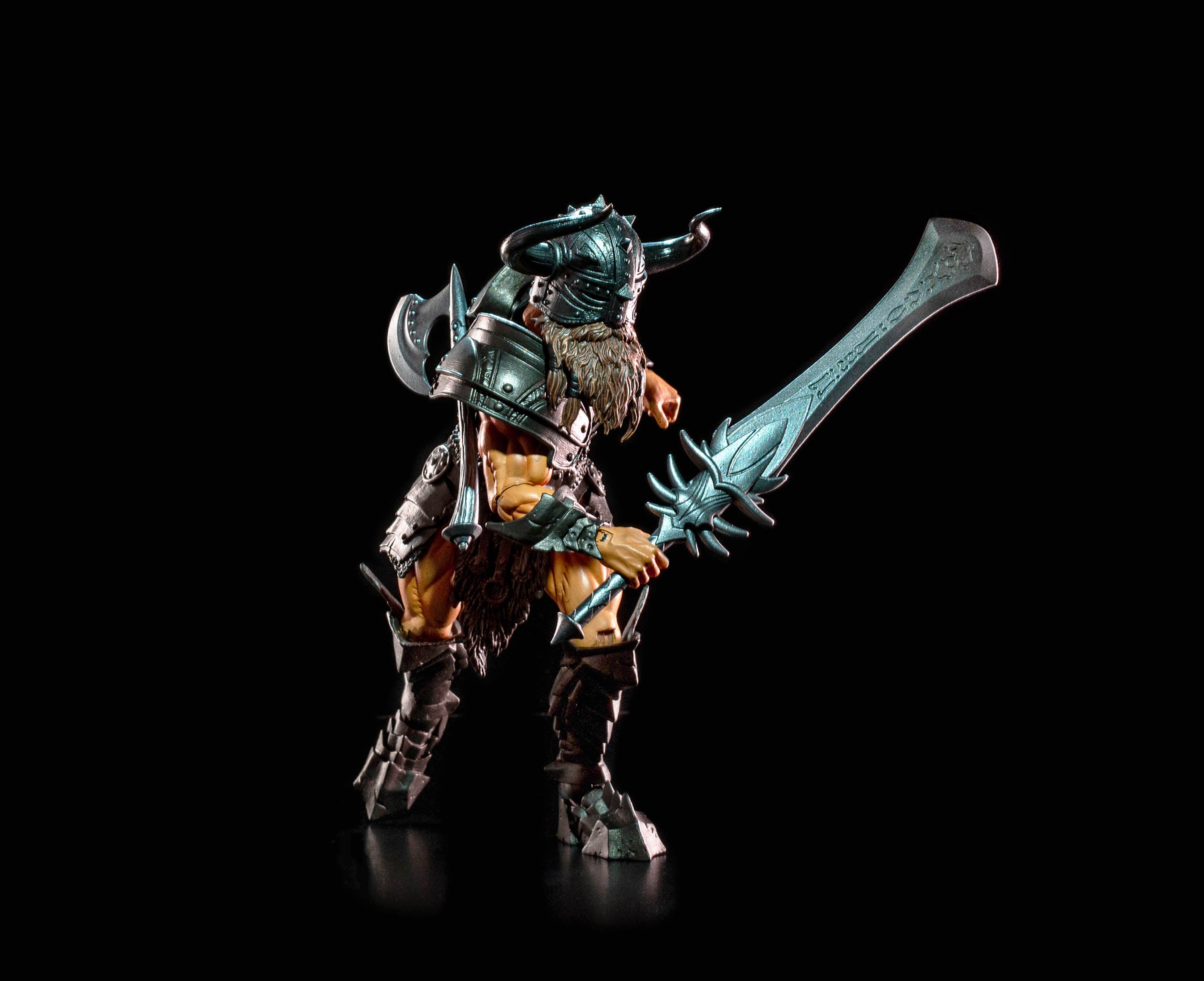 Mythic Legions: House of the Noble Bear Deluxe Barbarian LB (Legion Builder) Action Figure - Collectible Fantasy Warrior for Display & Battle Scenes