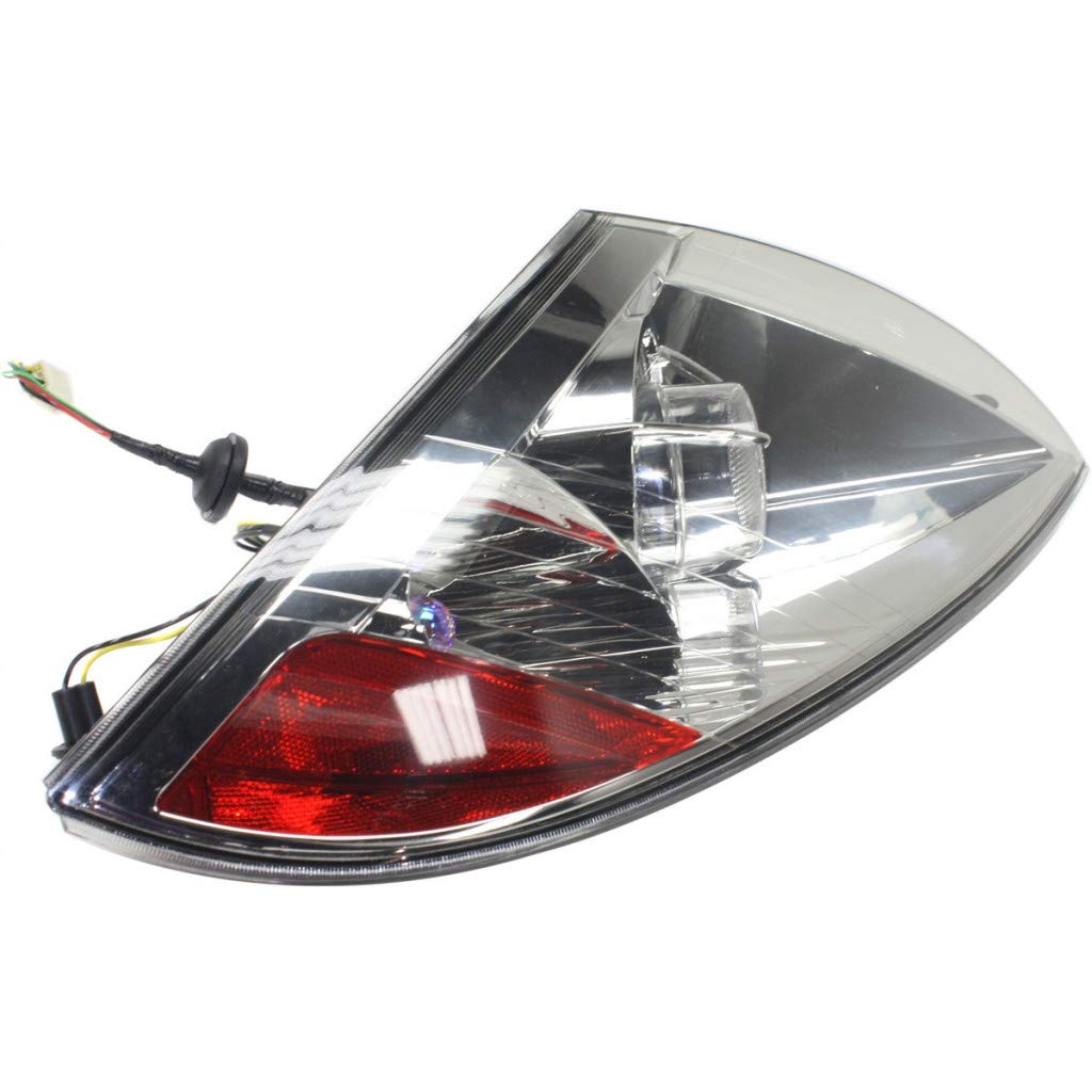 2007-2012 Mitsubishi Eclipse Tail Light Assembly - Driver Side with Bulbs (MI2800121) | CarLights360 | Perfect for Replacement & Night Driving Safety