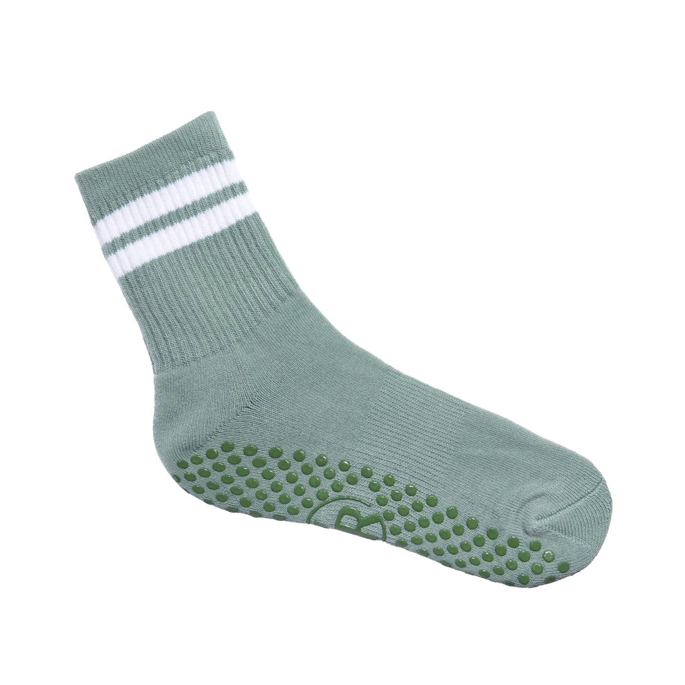Non-Slip Grip Socks for Yoga, Pilates & Barre - Anti-Skid Workout Socks with Traction for Women & Men - Perfect for Dance, Gym & Home Exercise