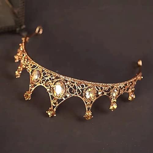 Sparkling Crystal Rhinestone Tiara Crown - Elegant Princess Headband for Quinceañera, Wedding, Birthday, Prom & Pageant | Perfect for Bridal Accessories, Special Occasions & Photo Shoots