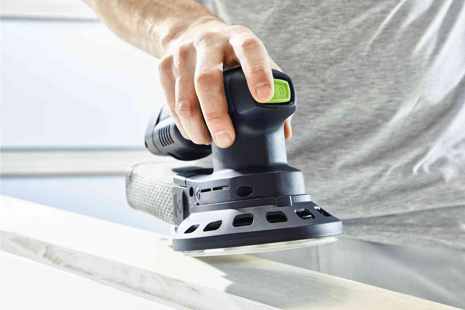 Festool 576822 5-Inch Cordless Random Orbit Sander ETSC 125-Basic - Professional Woodworking Tool for Sanding & Finishing | Perfect for DIY Projects, Furniture Refinishing & Smoothing Wood Surfaces