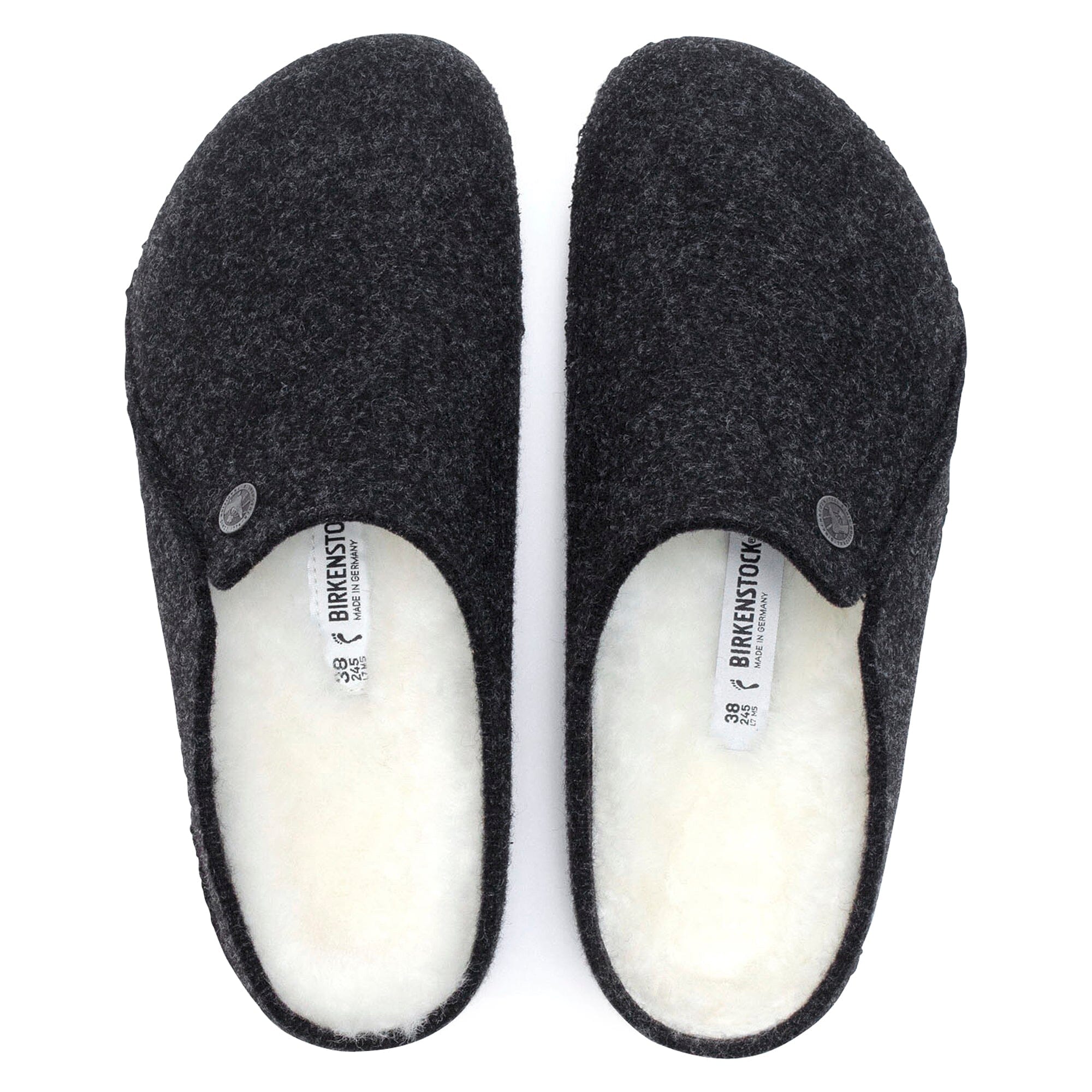 BIRKENSTOCK Zermatt Premium Comfort Slippers for Men & Women - Cozy Indoor & Outdoor House Shoes for Relaxation & Everyday Wear