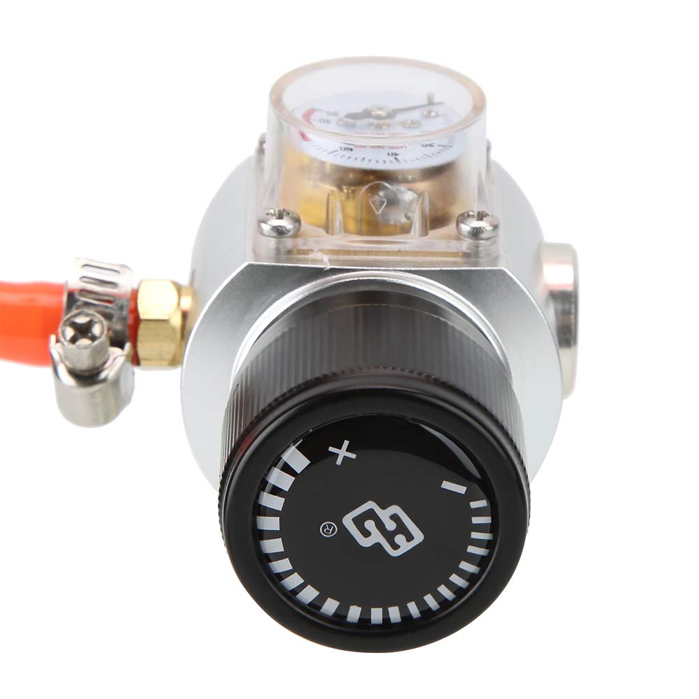 Mini Gas Regulator for Soda Keg - Reliable & Durable CO2 Regulator with Clear Dial Scale, Lightweight Design - Perfect for Homebrewing Beer, Kegerator, Soda Maker & Carbonation (Ideal for Home Bars, Breweries & DIY Beverage Making)