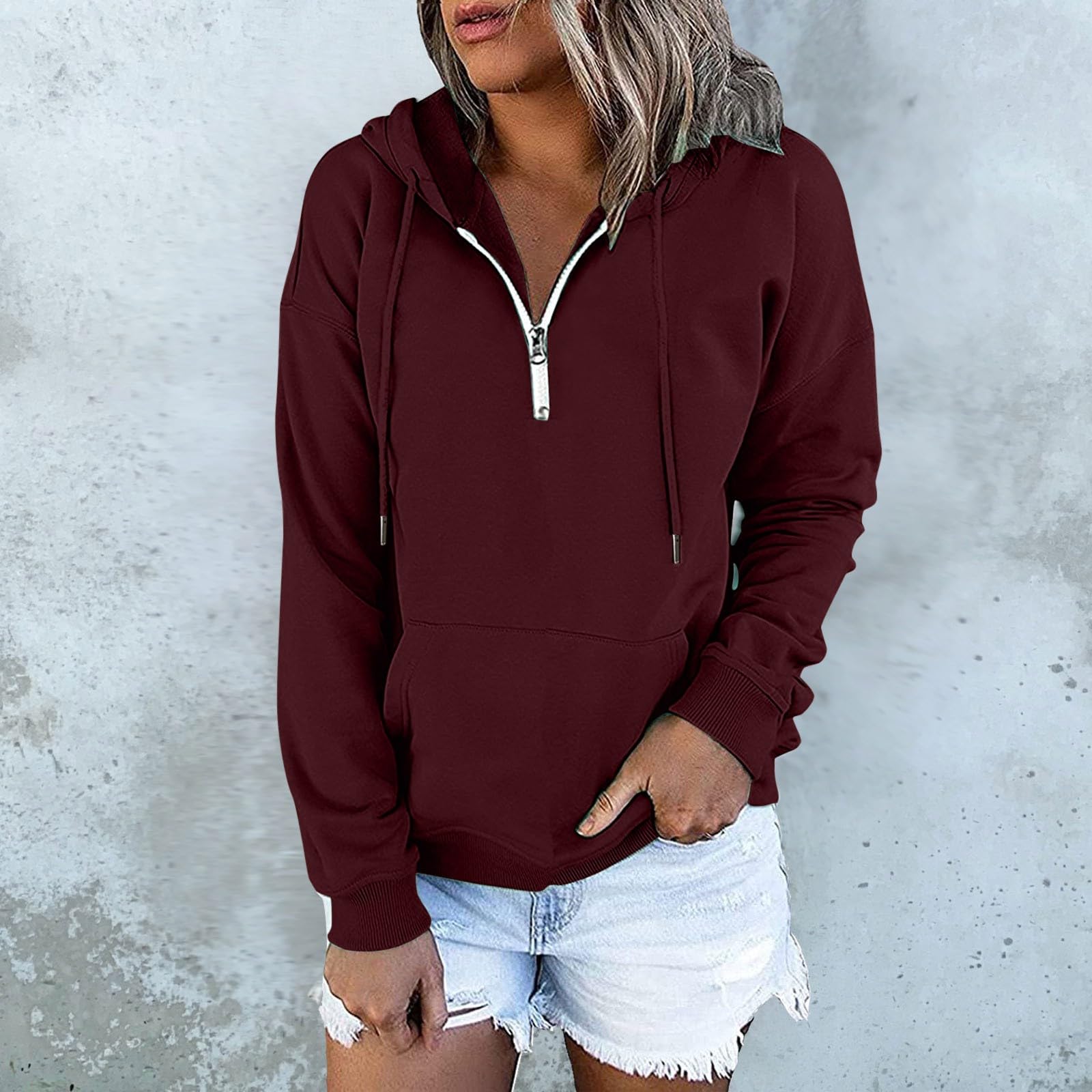 Trendy Fall Tops for Women 2023 - Long Sleeve Casual Shirts, Cute Y2K Hoodies & Sweatshirts | Perfect for Autumn Outfits, Layering & Streetwear Fashion