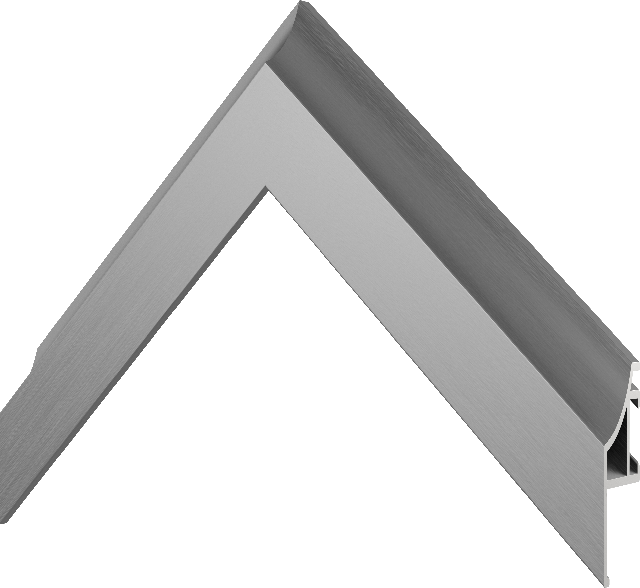 Premium Graphite Alloy Scoop for Samsung Frame TV Bezel - Durable & Stylish Replacement Part for Home Theater & Living Room Decor