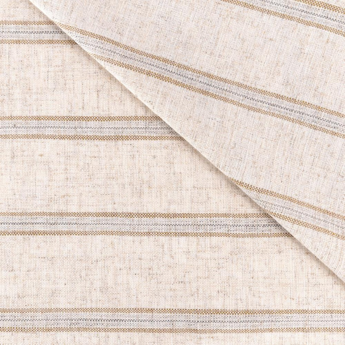 Premium Yarmouth Stripe Upholstery Fabric in Sandstone - Heavy Duty Textile for Sofas, Chairs & Home Decor Projects - Perfect for DIY Furniture, Curtains & Pillow Covers