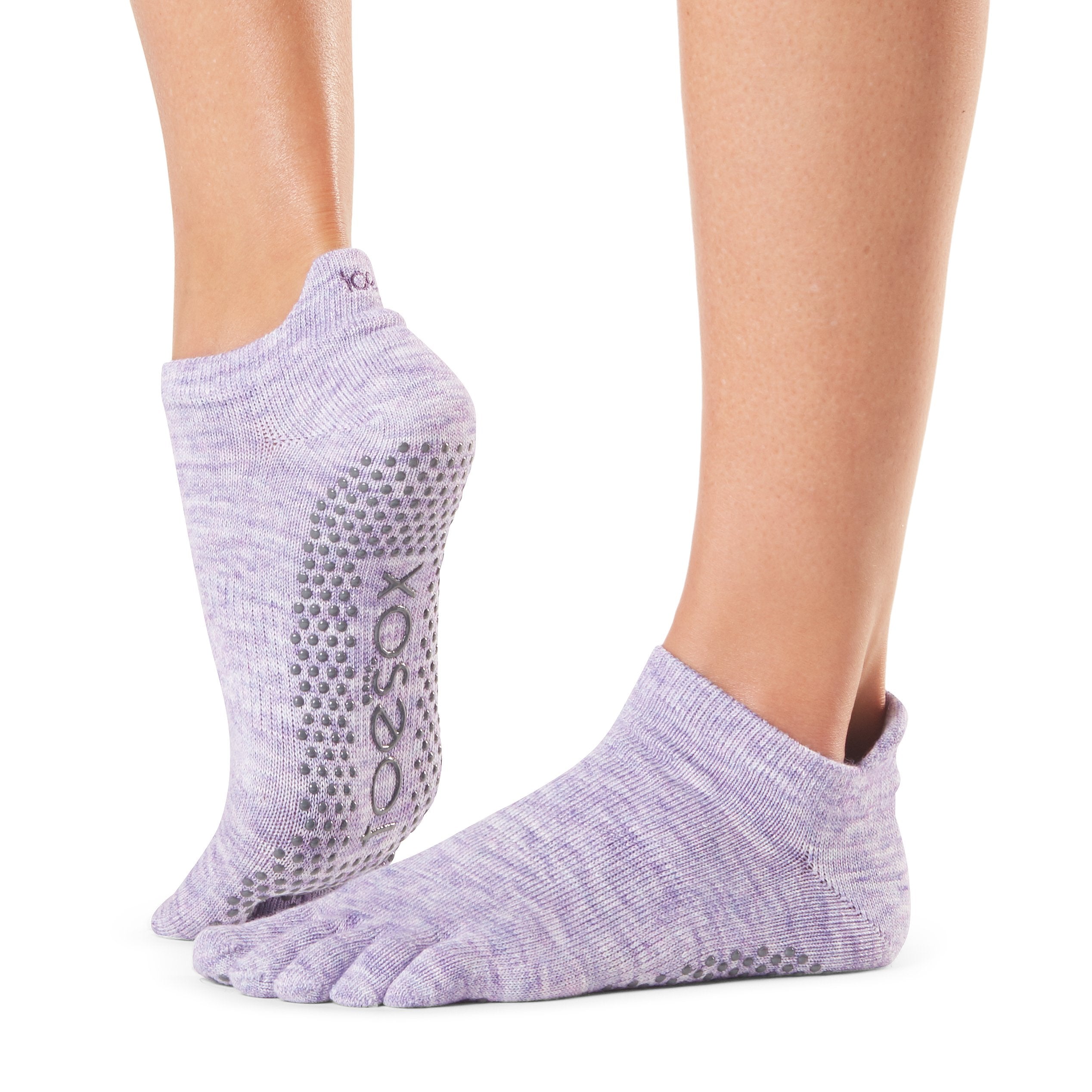 ToeSox Low Rise Grip Socks for Yoga, Pilates & Barre - Non-Slip Workout Socks with Arch Support - Fall 2020 Collection - Perfect for Dance, Fitness & Home Exercise