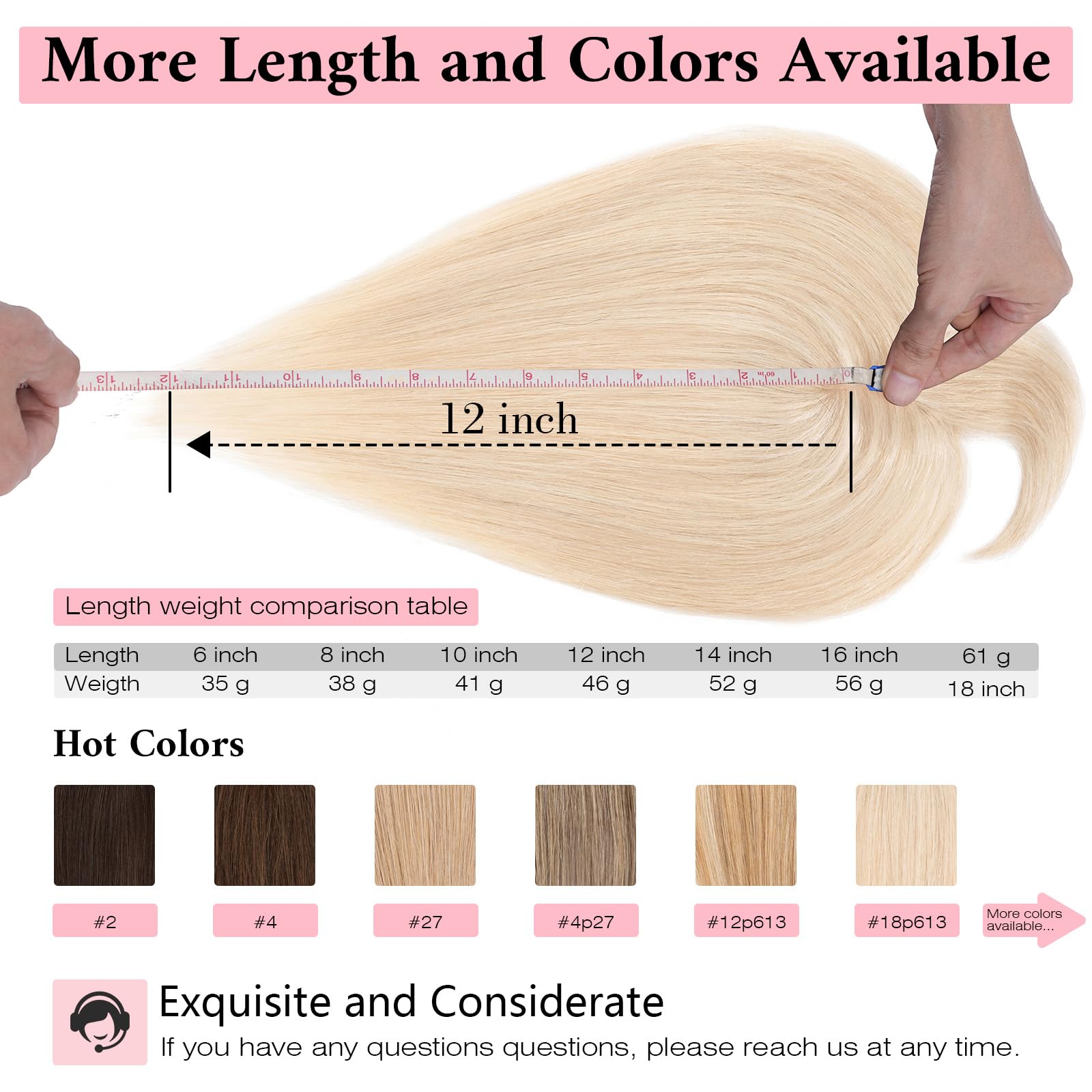 SEGO 100% Real Human Hair Toppers with Bangs - Silk Base 150% Density Clip-In Topper (2.7”x5.1”) for Women with Thinning Hair & Hair Loss - Perfect for Daily Wear, Special Occasions & Gray Hair Coverage