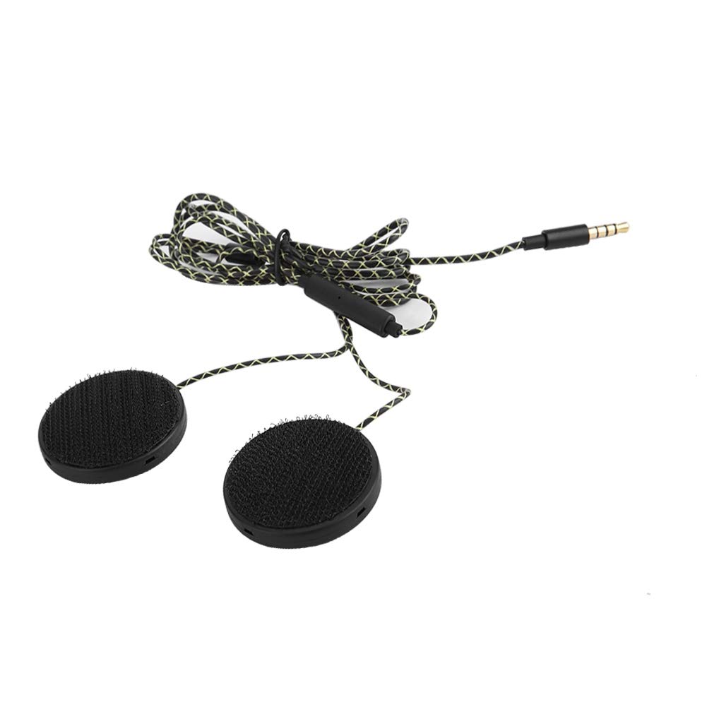 EBTOOLS Motorcycle Helmet Bluetooth Headset - 3.5mm Noise Cancelling Speakers, Hands-Free Intercom System for Zamp Helmets | Perfect for Long Rides, Group Tours & Road Communication