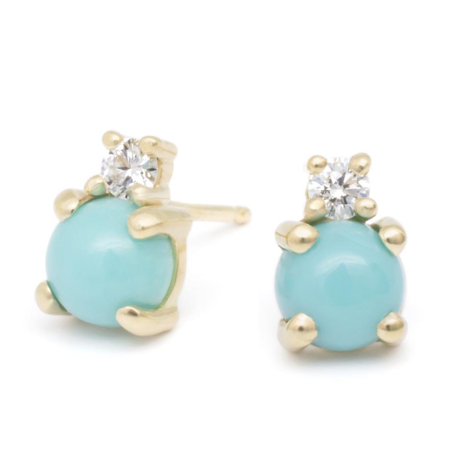 Diamond Duo Earrings for Women - Elegant 14K Gold Stud Earrings with Sparkling Stones | Perfect for Weddings, Parties & Everyday Wear