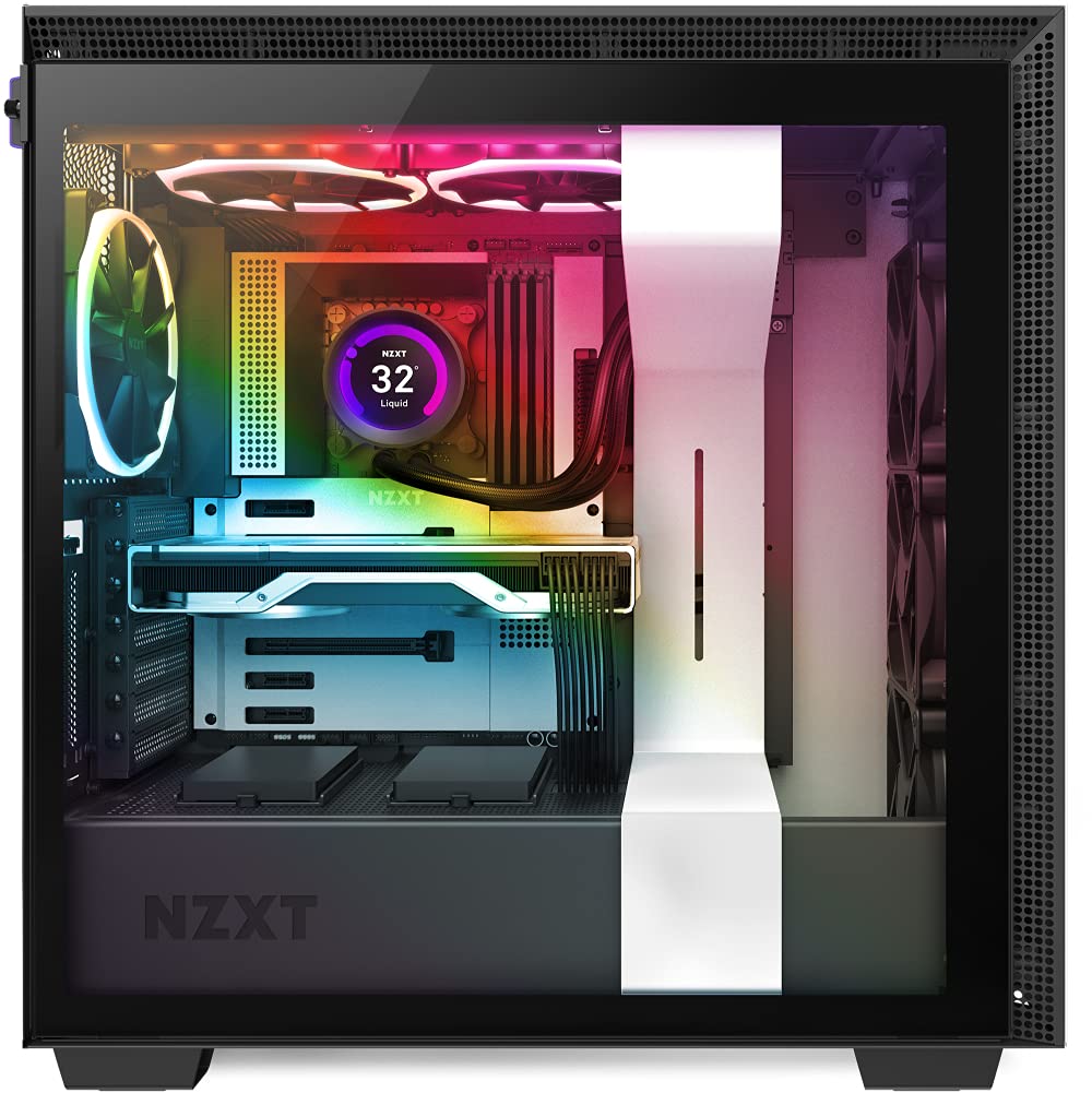 NZXT Kraken Z63 RGB 280mm AIO Liquid CPU Cooler with Customizable LCD Display - Improved Pump & CAM V4 Software - Includes 2 Aer RGB 140mm Radiator Fans - Perfect for Gaming PCs, Workstations & High-Performance Builds