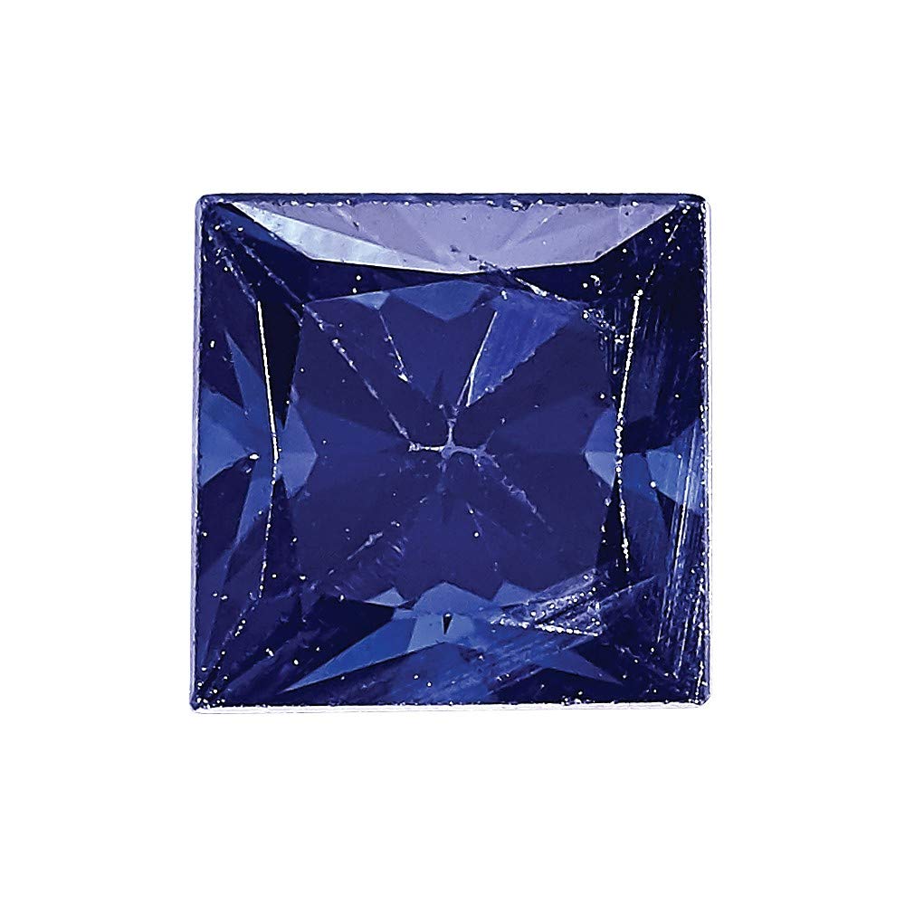 Sonia Jewels 3MM Princess Cut Sapphire Blue September Birthstone Jewelry for Women - Perfect for Gifts, Anniversaries & Special Occasions