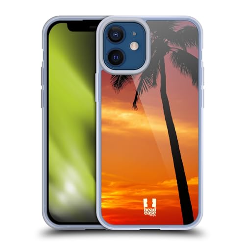 Tropical Sunset Under The Red Sky