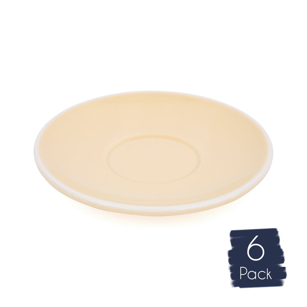 Premier Barista-Grade Cappuccino Cups and Saucers Set of 6 - Perfect for Coffee Shops, Home Brewing & Italian Style Espresso Drinks