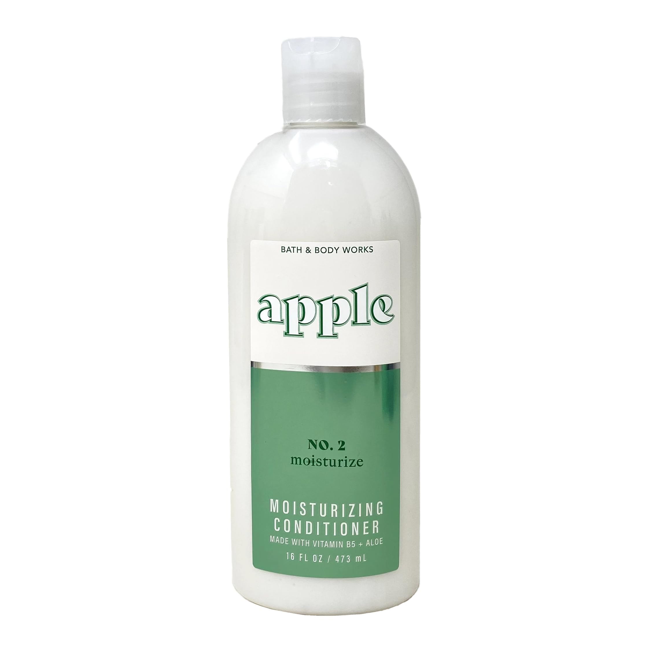 Bath & Body Works Apple 2-Pack Moisturizing Hair Conditioner with Natural Oats Sample Soap - Full Size for Dry & Damaged Hair - Perfect for Daily Hair Care & Gift Sets