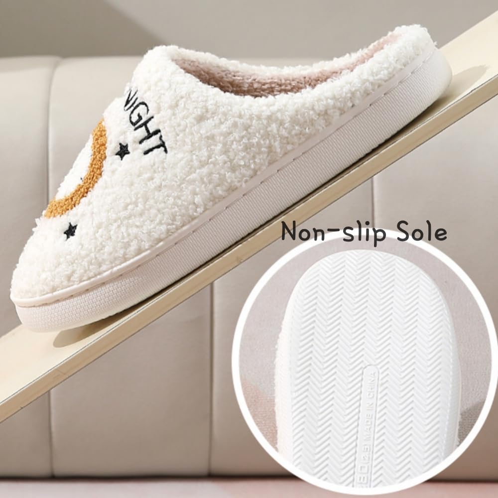 Halloween Skeleton Scream Fuzzy Slippers for Women & Men - Cozy Plush Non-Slip House Shoes - Spooky Halloween & Christmas Gift - Perfect for Costume Parties & Cozy Nights at Home