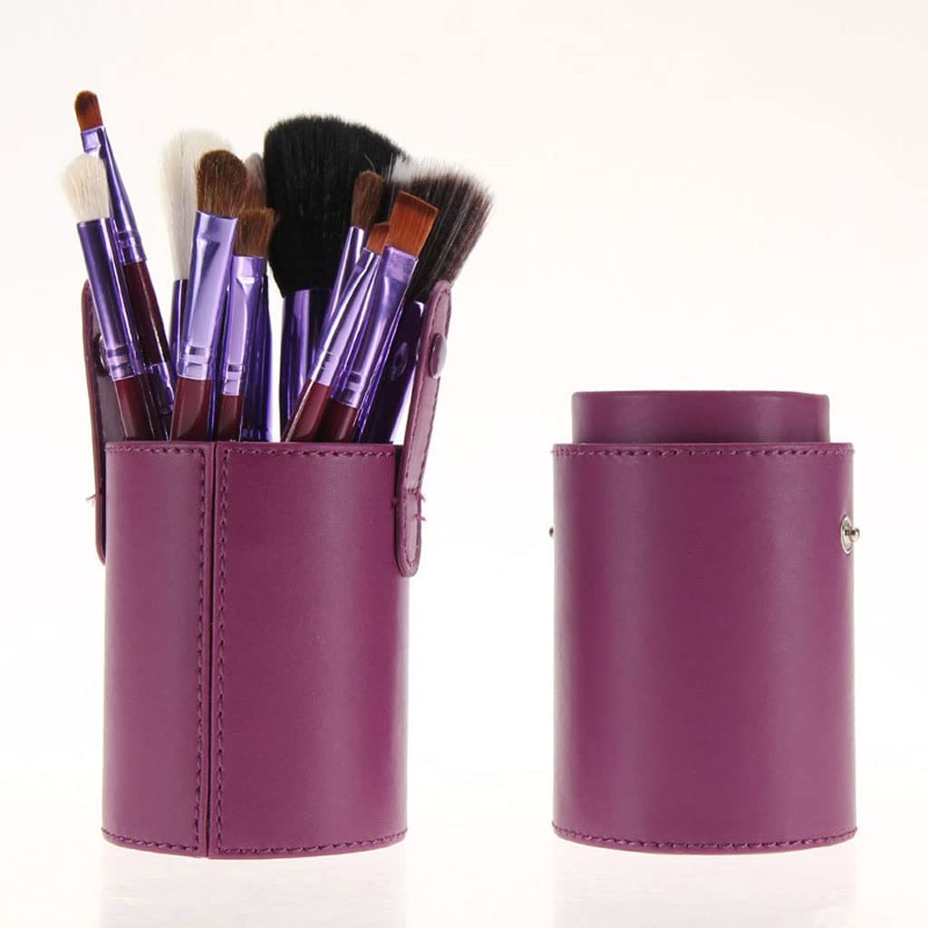 12-Piece Professional Makeup Brush Set - Powder, Eyeshadow & Blending Brushes for Flawless Beauty Application (White) | Perfect for Daily Makeup, Contouring & Professional Salon Use