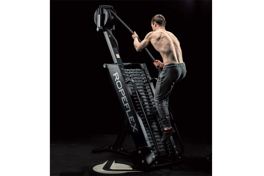 Ropeflex RX4400 Endless Climb Rope Trainer - Professional Climbing Rope for Home & Gym Workouts - Perfect for Strength Training, Endurance, and Fitness Enthusiasts (Summer Sale - Extra 6% Off)