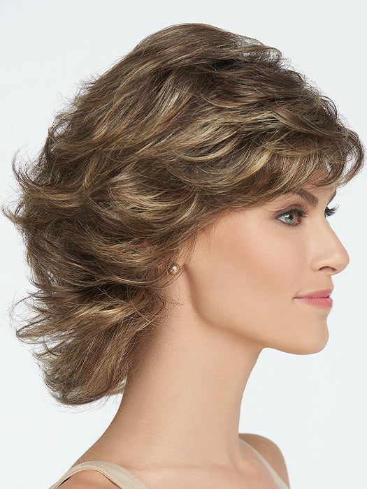 Breeze Synthetic Wig with Basic Cap - Natural Look & Comfortable Fit for Daily Wear, Cosplay, and Special Occasions