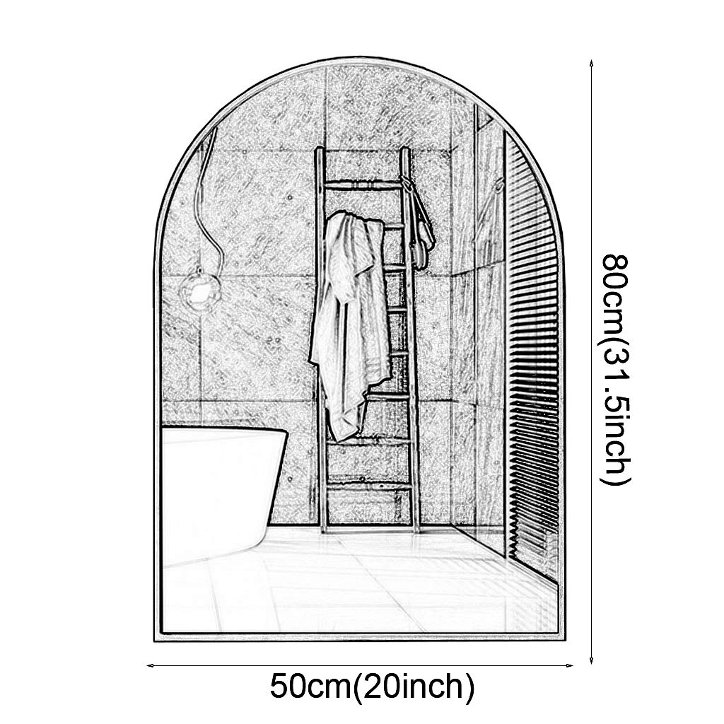 Farmhouse Bathroom Mirror - Modern Vanity Mirror for Entryway, Washroom & Living Room Decor | Perfect for Home, Apartment & Hotel Decorating