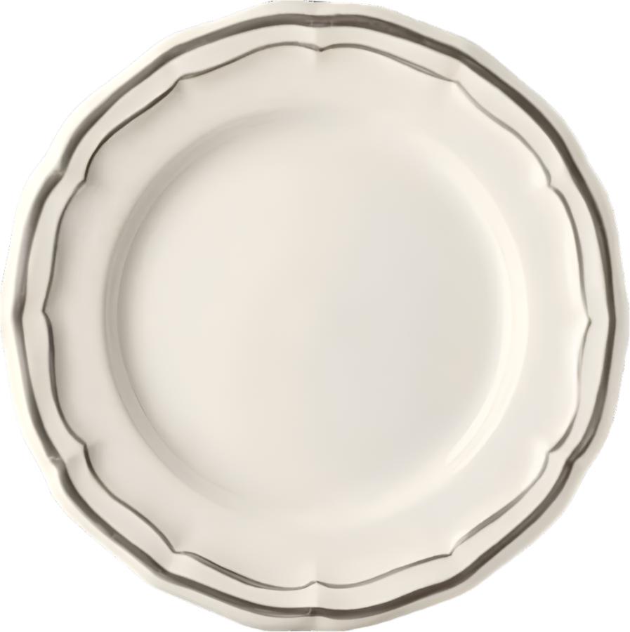 Elegant Taupe Filet Dinnerware Set - Premium Porcelain Plates, Bowls & Cups for Fine Dining, Wedding, and Holiday Entertaining