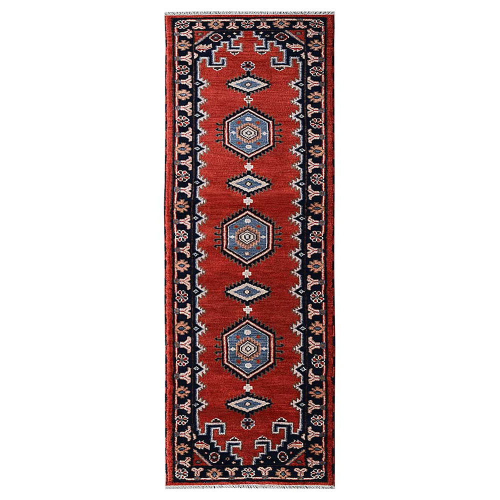 Handmade Afghan Rug - Premium Hand-Knotted Wool Carpet for Living Room, Bedroom & Dining Area - Traditional Oriental Design - Durable & Soft Floor Decor for Home & Office