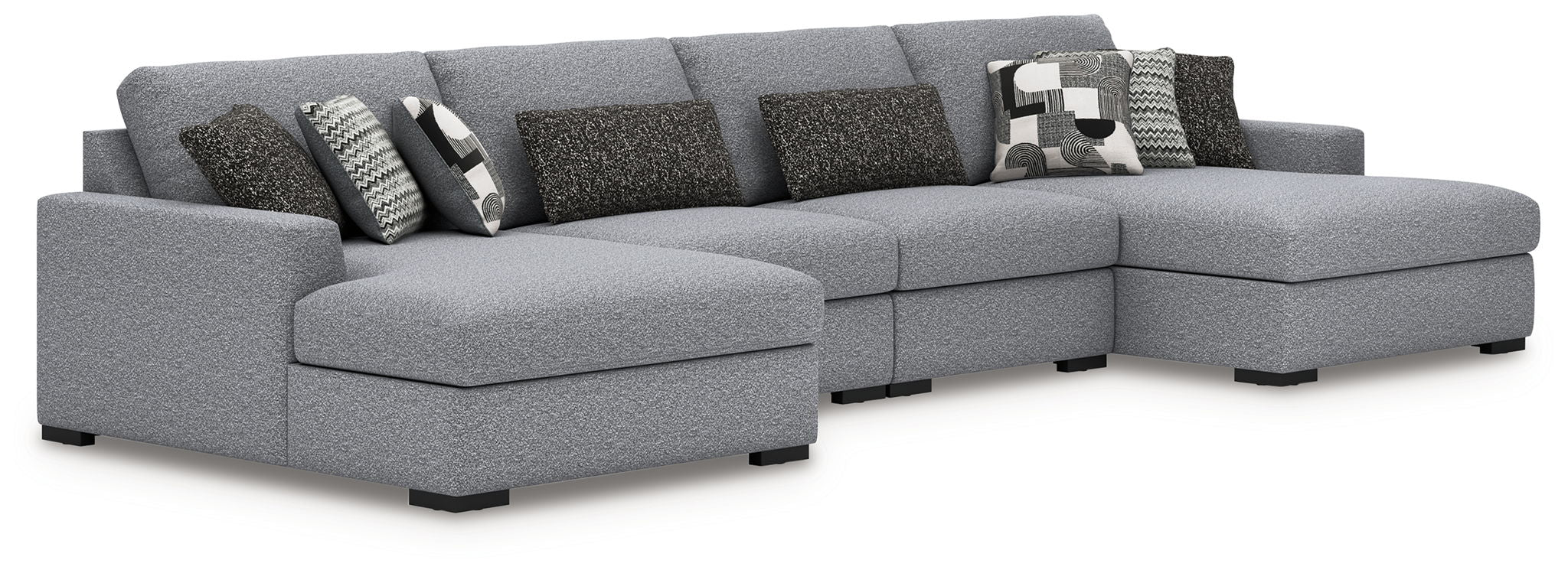 Bealton Modern Sectional Sofa - Comfortable L-Shaped Couch for Living Room, Family Room & Apartment | Durable Upholstered Fabric, Easy Assembly