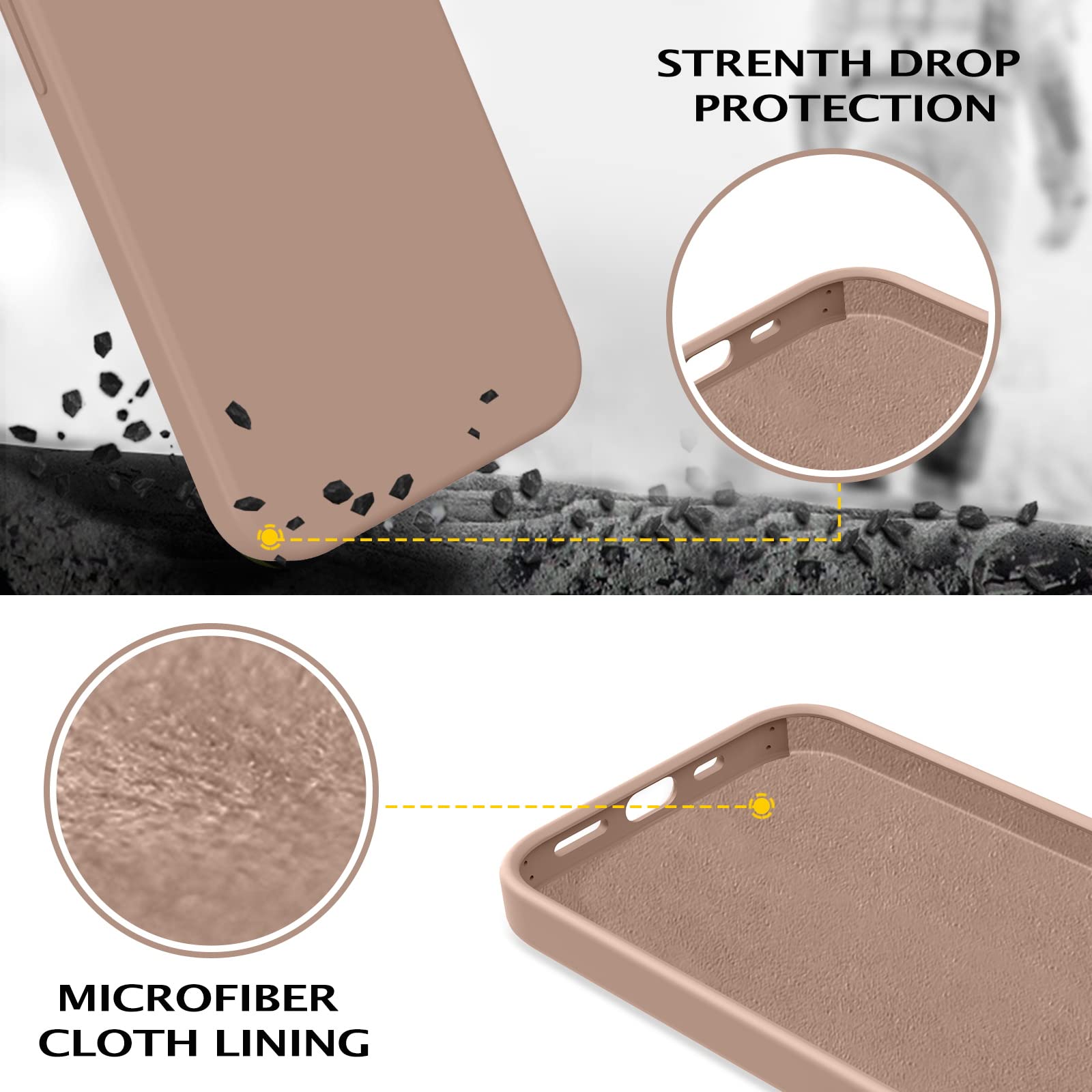 Premium Liquid Silicone Case for iPhone 14 (6.1