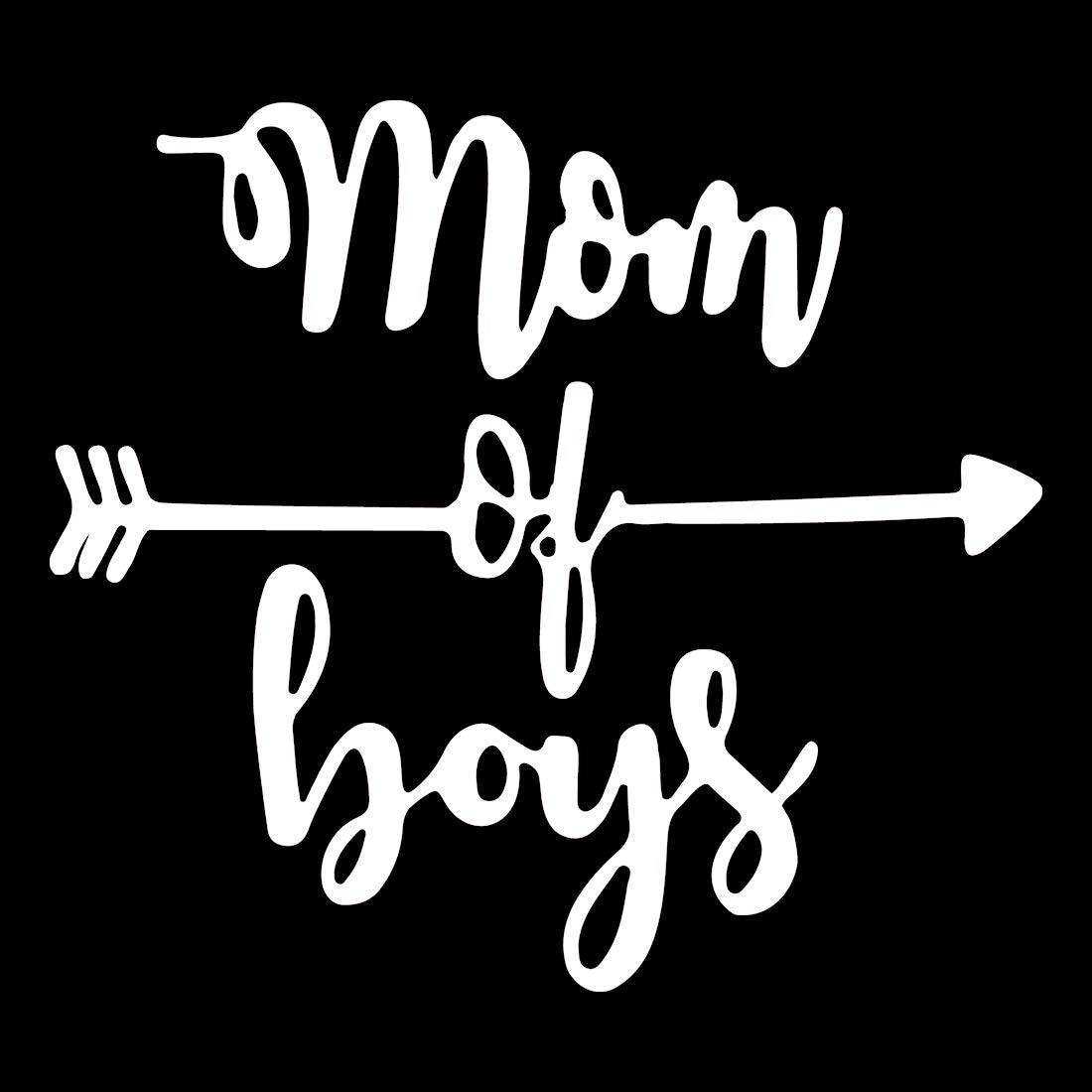 Premium Waterproof Vinyl Decal Stickers (Set of 2) - White Boys Design for Laptop, Phone, Helmet, Car Window & Home Decor | Durable Decals for Moms, Kids Rooms, School Supplies & DIY Projects