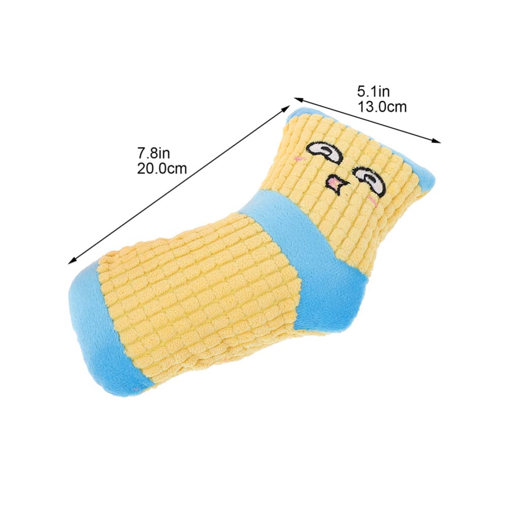 Balacoo 2-Pack Interactive Dog Toys - Squeaky Plush Sock Puppy Toy & Cat Leg Warmers for Small Dogs & Pets - Fun Boredom Busters for Indoor Play, Training, and Self-Entertainment
