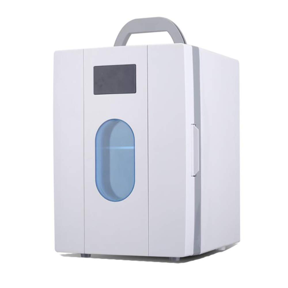12V Portable Mini Fridge - 10L Dual-Use Car Refrigerator & Freezer for Vehicles, Boats, Camping | Compact Cooling for Dorms, Offices, Road Trips (10.2×9.2×12.9 Inches) - Perfect for Drinks, Snacks & Meal Prep On-The-Go