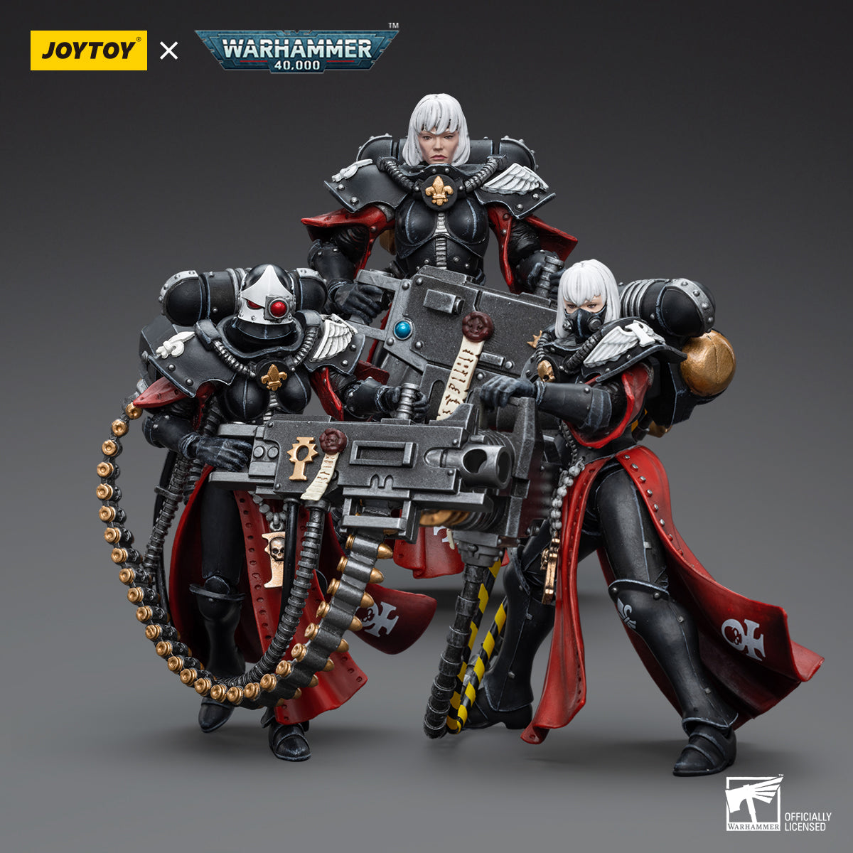 1/18 JOYTOY Warhammer 40K Adepta Sororitas Retributor Action Figure - Collectible Miniature for Tabletop Gaming & Display