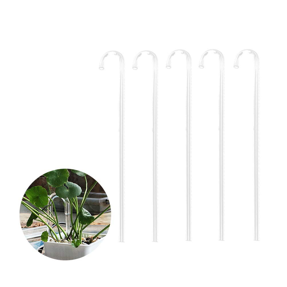 TEHAUX 5pc Aquarium Siphon Kit - Efficient Fish Tank Water Pump for Easy Cleaning and Maintenance in Home Aquariums