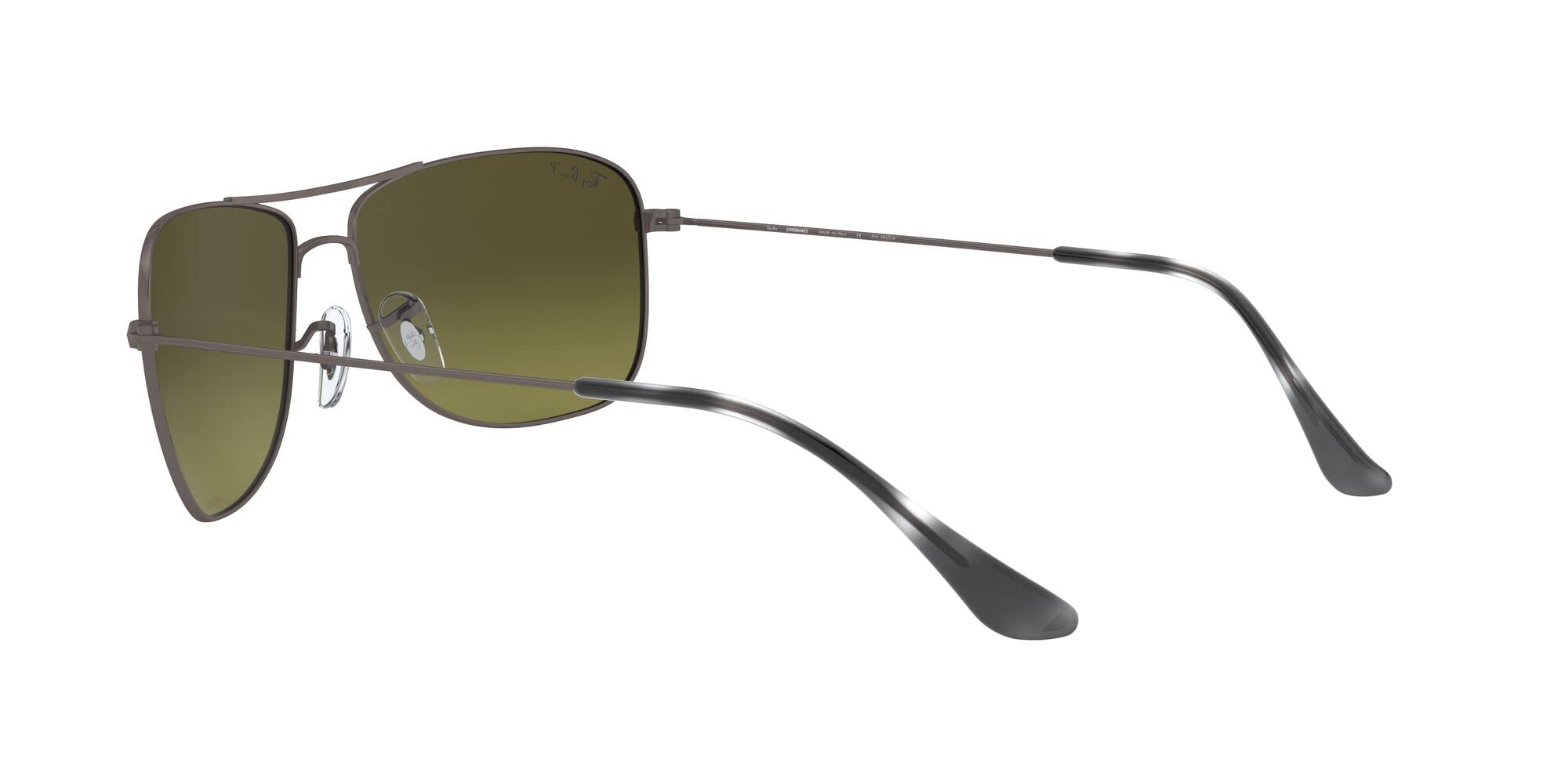 Ray-Ban RB3543 Chromance Aviator Sunglasses for Men & Women - Polarized UV Protection Lenses - Classic Pilot Style for Driving, Travel & Outdoor Activities