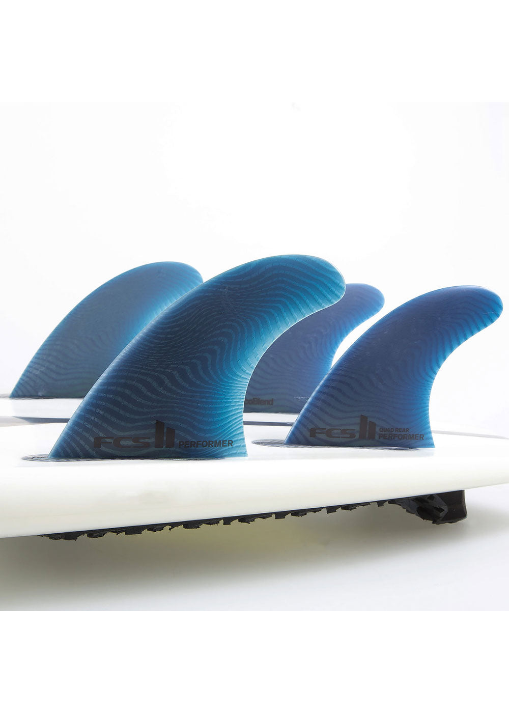 FCS II Performer Neo Glass Quad Surfboard Fins - High Performance Surfing Fins for Waves and Competition - Perfect for Pro Surfers and Enthusiasts