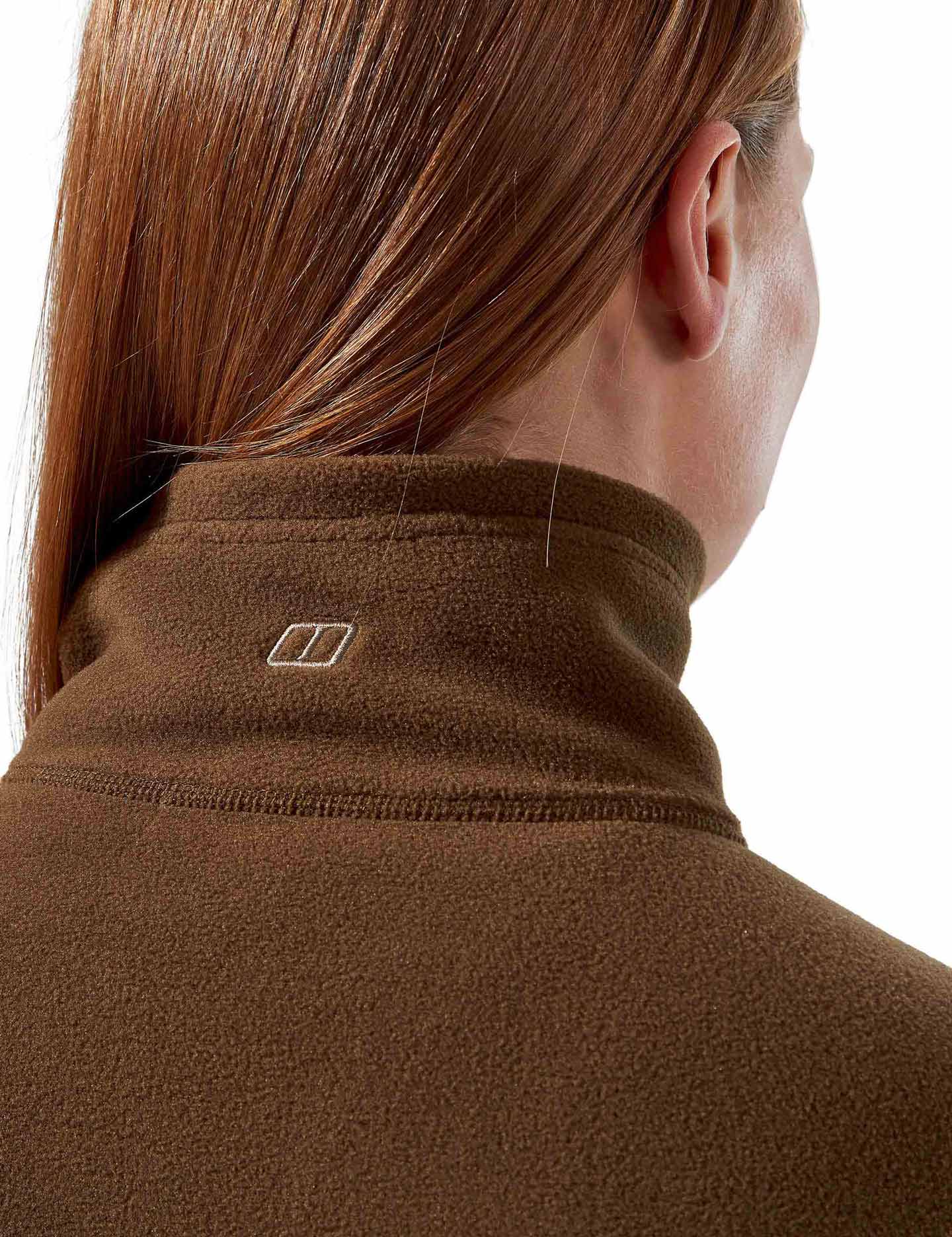 Prism 2.0 Micro Half Zip Fleece Jacket - Bark Brown Color | Lightweight Outdoor Pullover for Hiking, Camping & Casual Wear