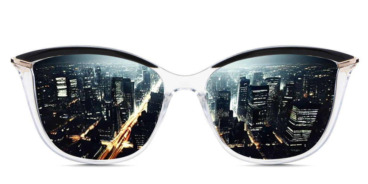 Yuki Women's Prescription Polarized Sunglasses - UV Protection, Fashion Eyewear for Driving, Outdoor & Daily Use